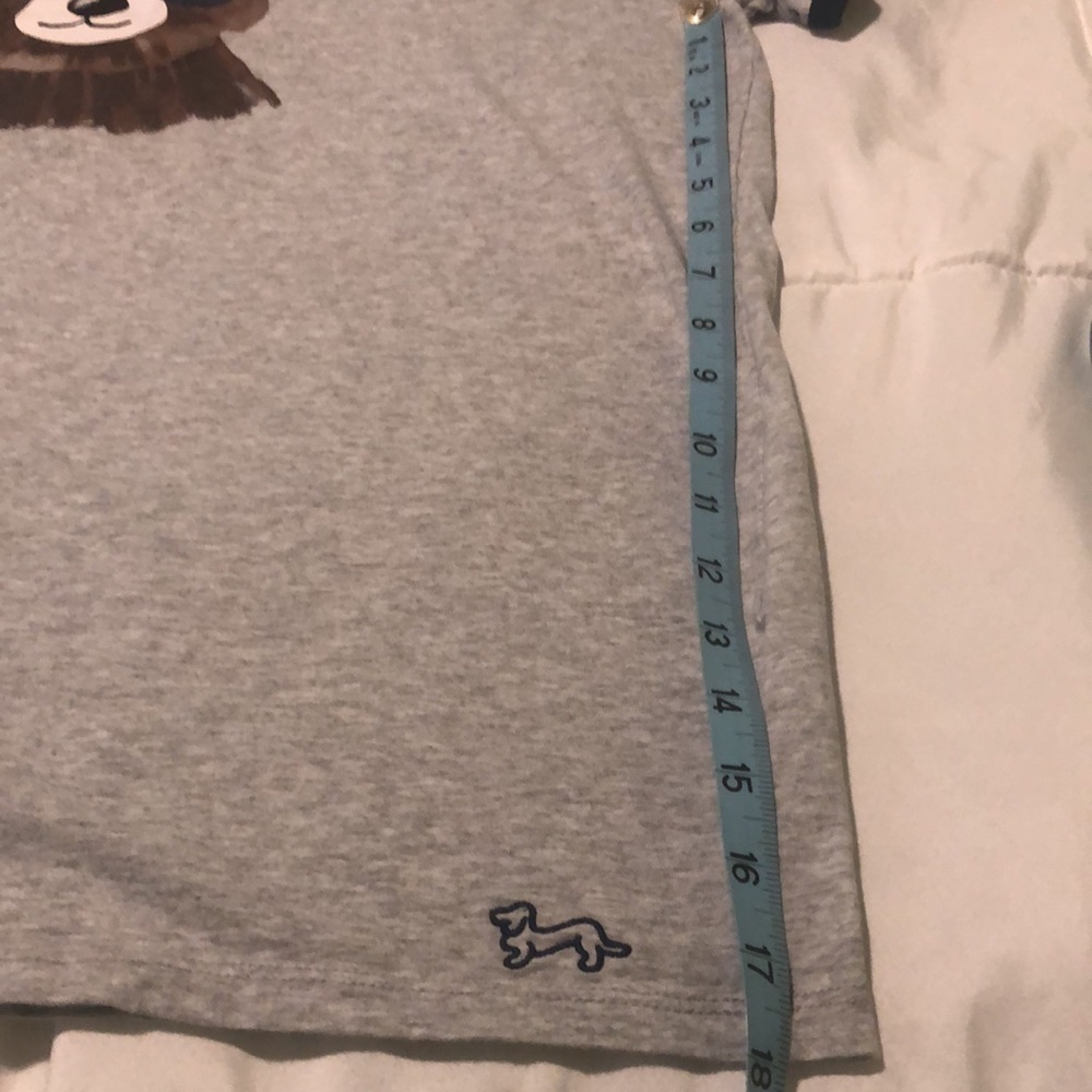 NWT Peter Alexander Papa Bear heather gray & navy T-shirt ribbing dad shirt - Picture 3 of 6